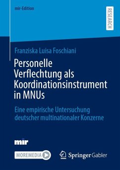 Cover Personelle Verflechtung als Koordinationsinstrument in MNUs