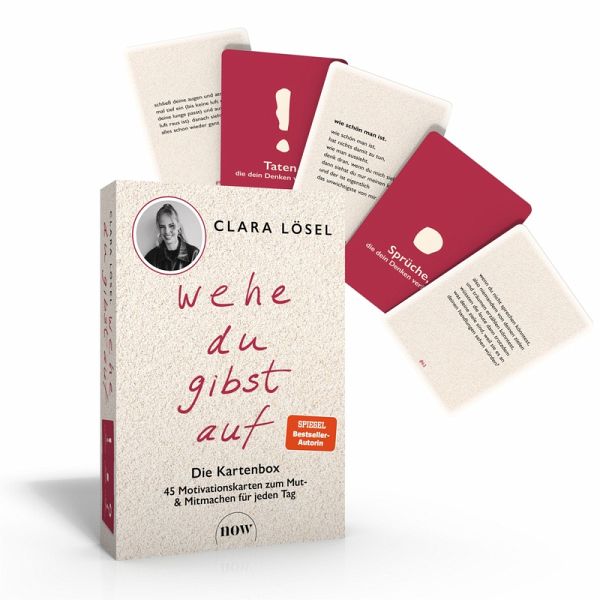 Wehe du gibst auf - Die Kartenbox Wehe du gibst auf - Die Kartenbox