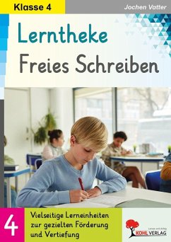 Cover Lerntheke Freies Schreiben / Klasse 4