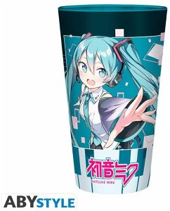 HATSUNE MIKU - Large Glass - - Musical City - box Cover HATSUNE MIKU - Large Glass - - Musical City - box