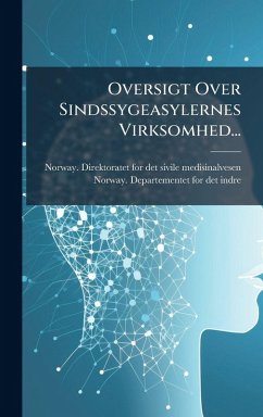 Cover Oversigt Over Sindssygeasylernes Virksomhed...