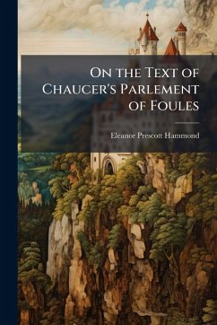 Cover On the Text of Chaucer's Parlement of Foules