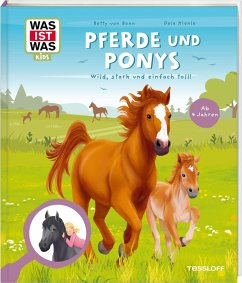 Cover WAS IST WAS Kids Pferde und Ponys. Wild, stark und einfach toll!