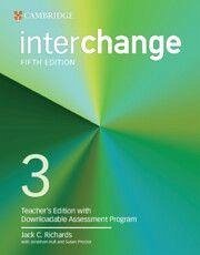 Cover Interchange Level 3 Teacher's Edition with Downloadable Assessment Program