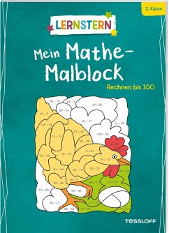 Cover LERNSTERN. Mein Mathe-Malblock. Rechnen bis 100