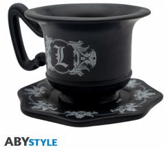DEATH NOTE - Mug 3D with Saucer - L's Cup Cover DEATH NOTE - Mug 3D with Saucer - L's Cup