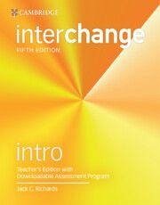Cover Interchange Intro Teacher's Edition with Downloadable Assessment Program