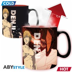 CHAINSAW MAN - Mug Heat Change- 460ml- Denji & Aki - cardboard Cover CHAINSAW MAN - Mug Heat Change- 460ml- Denji & Aki - cardboard