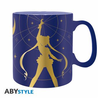 SAILOR MOON - Mug - 460 ml - Golden Sailor Moon - cardboard box SAILOR MOON - Mug - 460 ml - Golden Sailor Moon - cardboard box