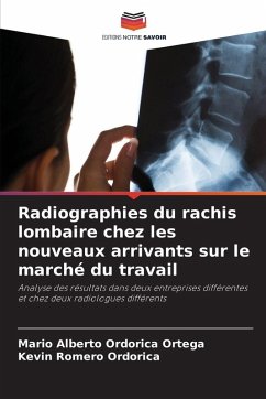 Cover Radiographies du rachis lombaire chez les nouveaux arrivants sur le marché du travail