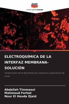 Cover ELECTROQUÍMICA DE LA INTERFAZ MEMBRANA-SOLUCIÓN