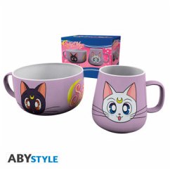 SAILOR MOON - Breakfast Set Mug + Bowl - Luna & Artemis Cover SAILOR MOON - Breakfast Set Mug + Bowl - Luna & Artemis