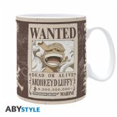 ONE PIECE - Mug - 460 ml - "Luffy Wanted" - subli - box