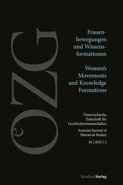 Cover Österreichische Zeitschrift für Geschichtswissenschaften 36/2/2025