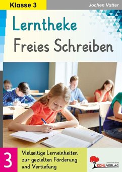Cover Lerntheke Freies Schreiben / Klasse 3