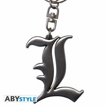 DEATH NOTE - Keychain 3D L Symbol DEATH NOTE - Keychain 3D L Symbol