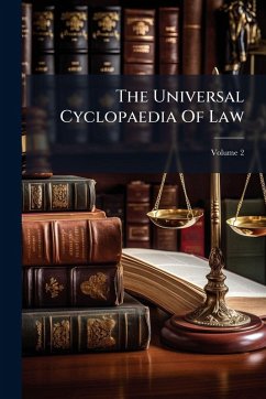 Cover The Universal Cyclopaedia Of Law