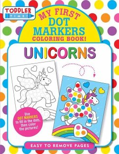 Cover Unicorns Dot Markers Coloring Book (Easy to Remove Pages) (Artist's Coloring Books)