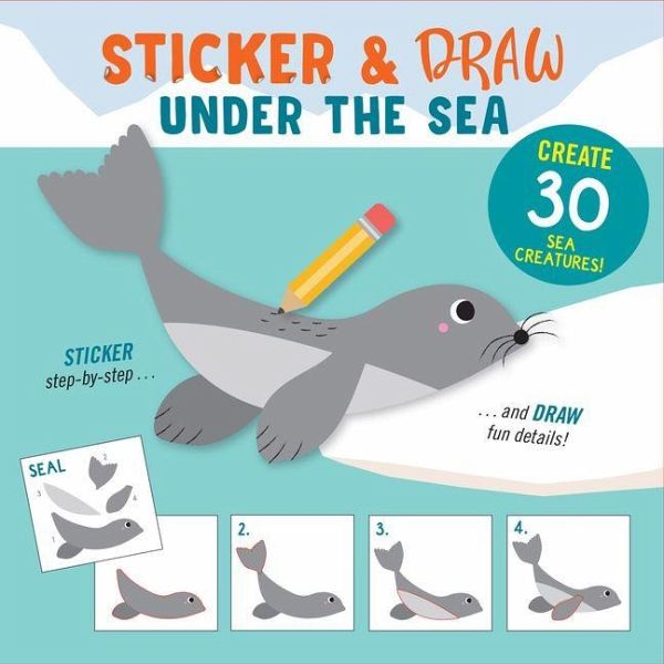 Draw-By-Sticker - Under the Sea Draw-By-Sticker - Under the Sea