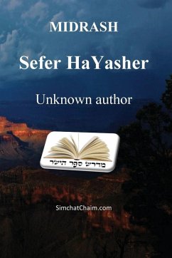 Cover Sefer haYashar - Book of the Correct Record
