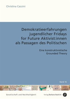 Cover Demokratieerfahrungen jugendlicher Fridays for Future Aktivist:innen als Passagen des Politischen