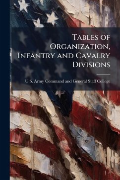 Cover Tables of Organization, Infantry and Cavalry Divisions