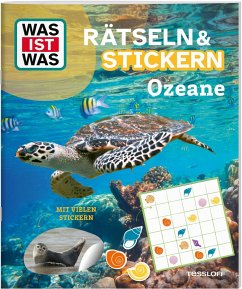 Cover WAS IST WAS Rätseln und Stickern: Ozeane