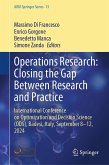 Operations Research: Closing the Gap Between Research and Practice (eBook, PDF) Operations Research: Closing the Gap Between Research and Practice (eBook, PDF)