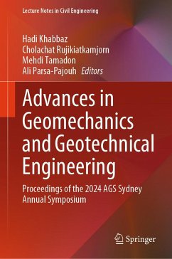 Advances in Geomechanics and Geotechnical Engineering (eBook, PDF)