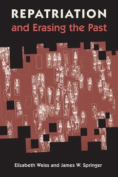 Cover Repatriation and Erasing the Past (eBook, PDF)