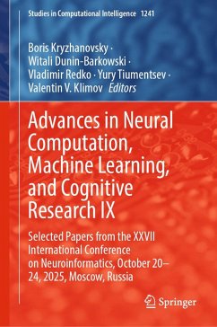 Cover Advances in Neural Computation, Machine Learning, and Cognitive Research IX (eBook, PDF)