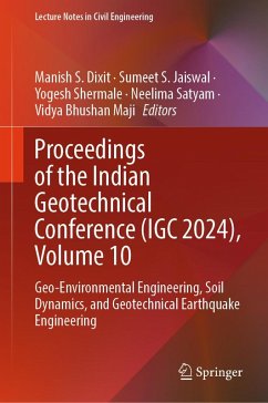 Cover Proceedings of the Indian Geotechnical Conference (IGC 2024), Volume 10 (eBook, PDF)