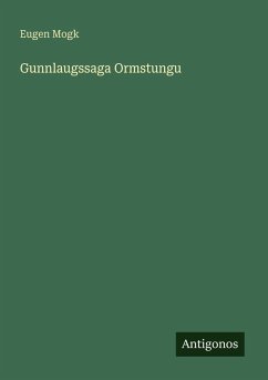 Cover Gunnlaugssaga Ormstungu