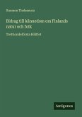 Bidrag till kännedom om Finlands natur och folk