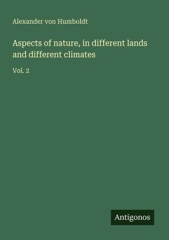 Cover Aspects of nature, in different lands and different climates