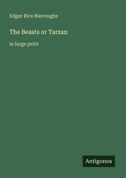 The Beasts or Tarzan The Beasts or Tarzan