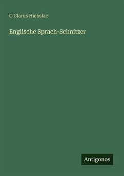 Cover Englische Sprach-Schnitzer