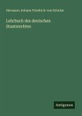 Lehrbuch des deutschen Staatsrechtes Lehrbuch des deutschen Staatsrechtes