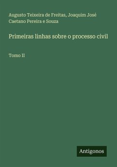 Cover Primeiras linhas sobre o processo civil