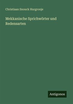 Cover Mekkanische Sprichwörter und Redensarten