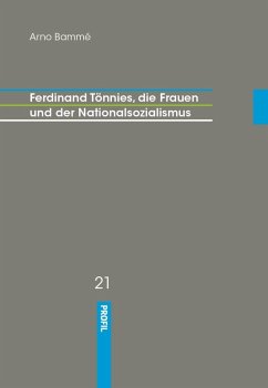 Cover Ferdinand Tönnies, die Frauen und der Nationalsozialismus