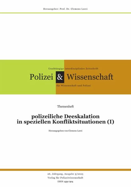 Zeitschrift Polizei & Wissenschaft (eBook, ePUB) Zeitschrift Polizei & Wissenschaft (eBook, ePUB)