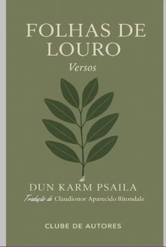 Cover Folhas De Louro - Versos - De Dun Karm Psaila (eBook, ePUB)
