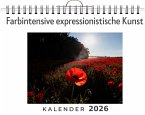 Farbintensive expressionistische Kunst
