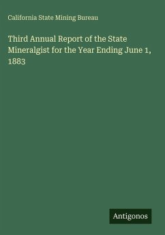 Cover Third Annual Report of the State Mineralgist for the Year Ending June 1, 1883