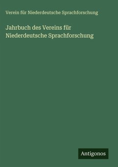 Cover Jahrbuch des Vereins für Niederdeutsche Sprachforschung