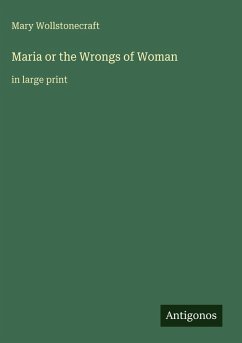 Cover Maria or the Wrongs of Woman
