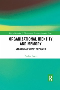 Cover Organizational Identity and Memory