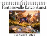 Fantasievolle Katzenkunst