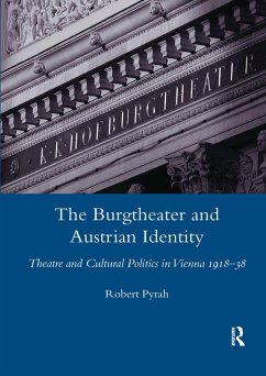 Cover The Burgtheater and Austrian Identity